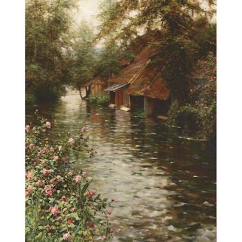 Quiet Summer Stream by Louis Aston Knight