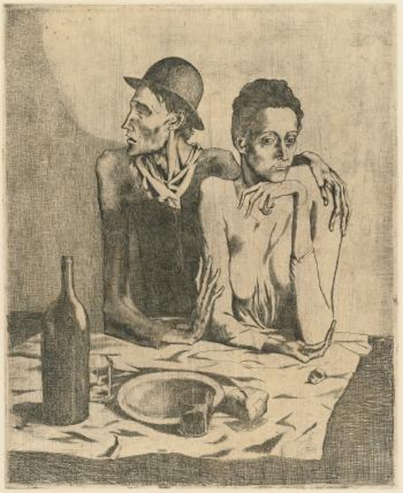 Le Repas Frugal (Bloch 1; Baer 2) by Pablo Picasso