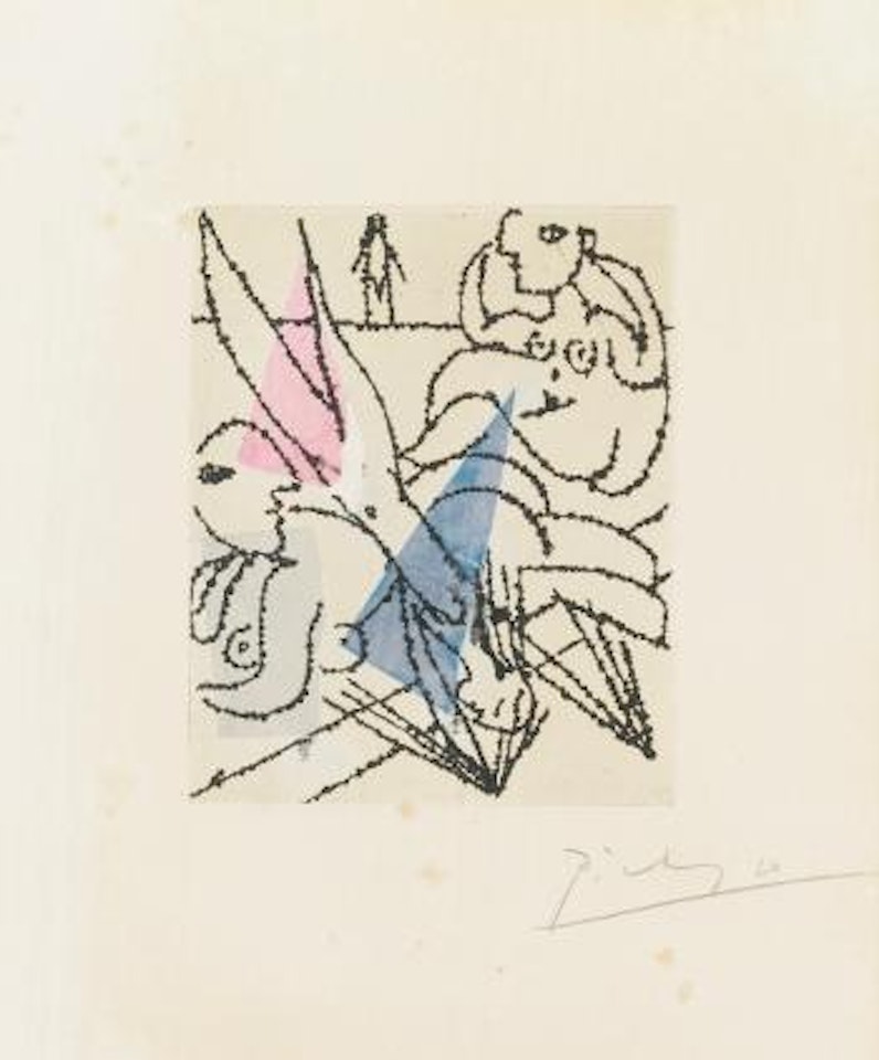 La Plongeuse (B. 1322; Ba. 277) by Pablo Picasso