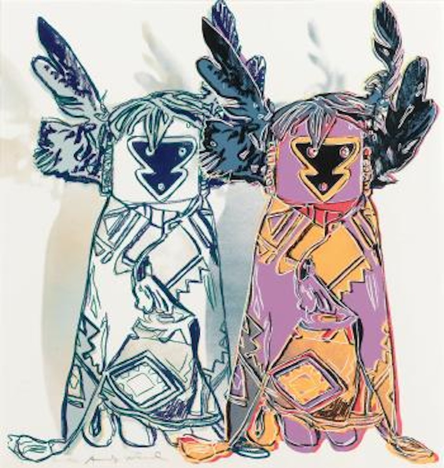 Kachina Dolls (F. & S. II.381) by Andy Warhol