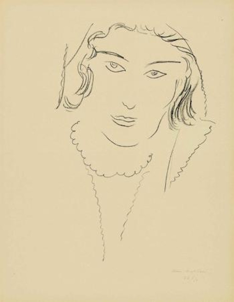 Grand Visage (D 517) by Henri Matisse