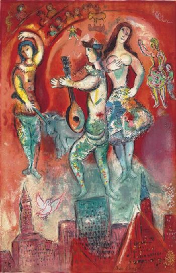 Carmen (M CS 39) by Marc Chagall by Charles Sorlier