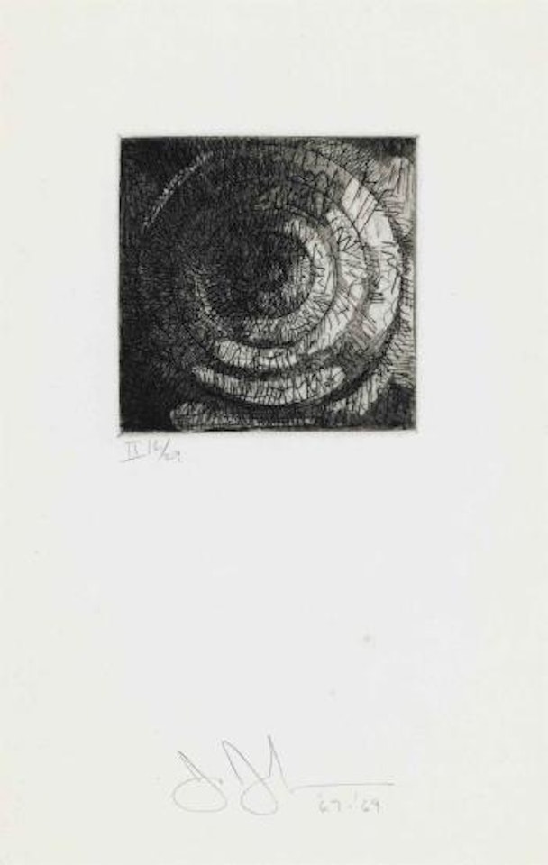 Target II (ULAE 81; Field 65) by Jasper Johns