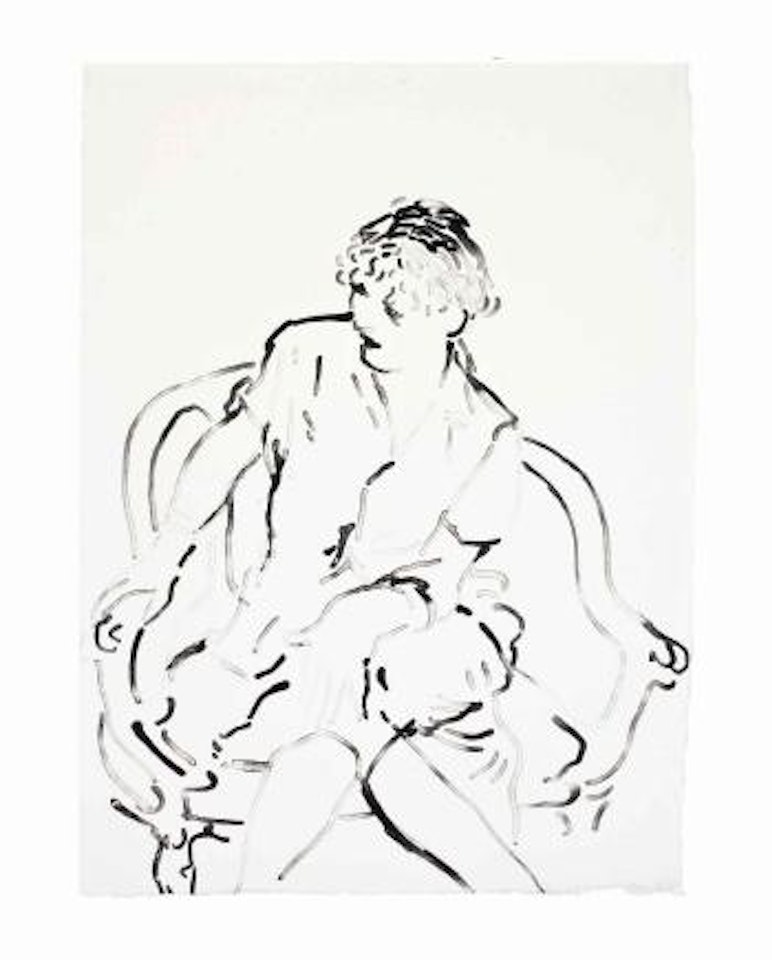 Celia Inquiring (MCAT 223; G 835) by David Hockney