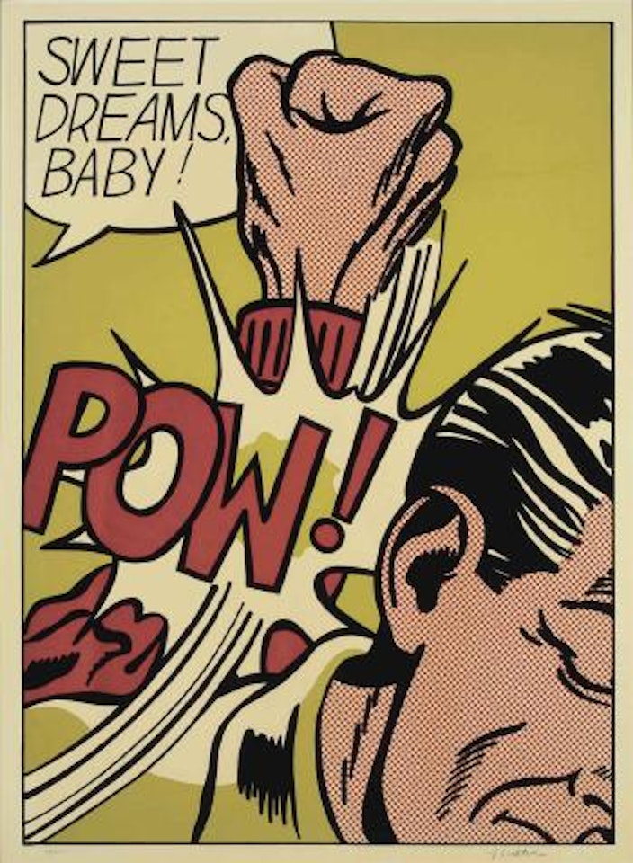 Sweet Dreams Baby!, from 11 Pop Artists (C 39) by Roy Lichtenstein