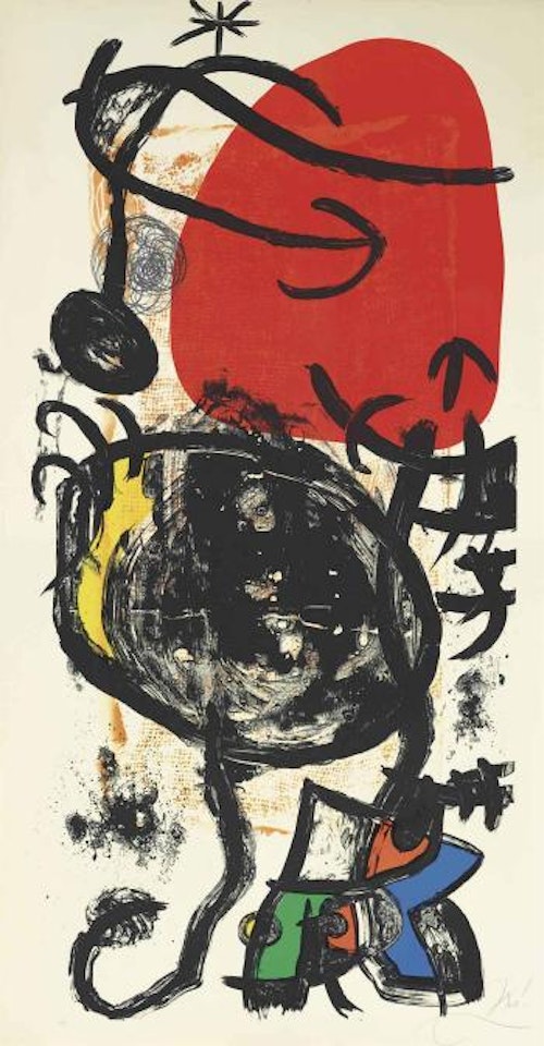L'Halterophile (M 1028) by Joan Miró