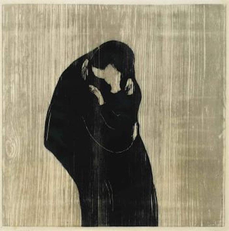 Der Kuss (Sch 102D; W 204) by Edvard Munch