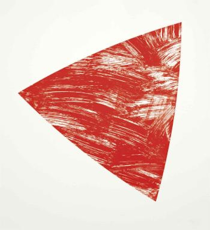 Untitled (Red State I), from Purple Red Gray Orange Series (Axsom 230) by Ellsworth Kelly
