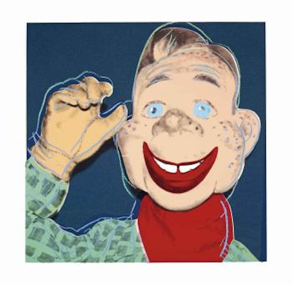 Howdy Doody, from Myths (see F & S IIB263) by Andy Warhol