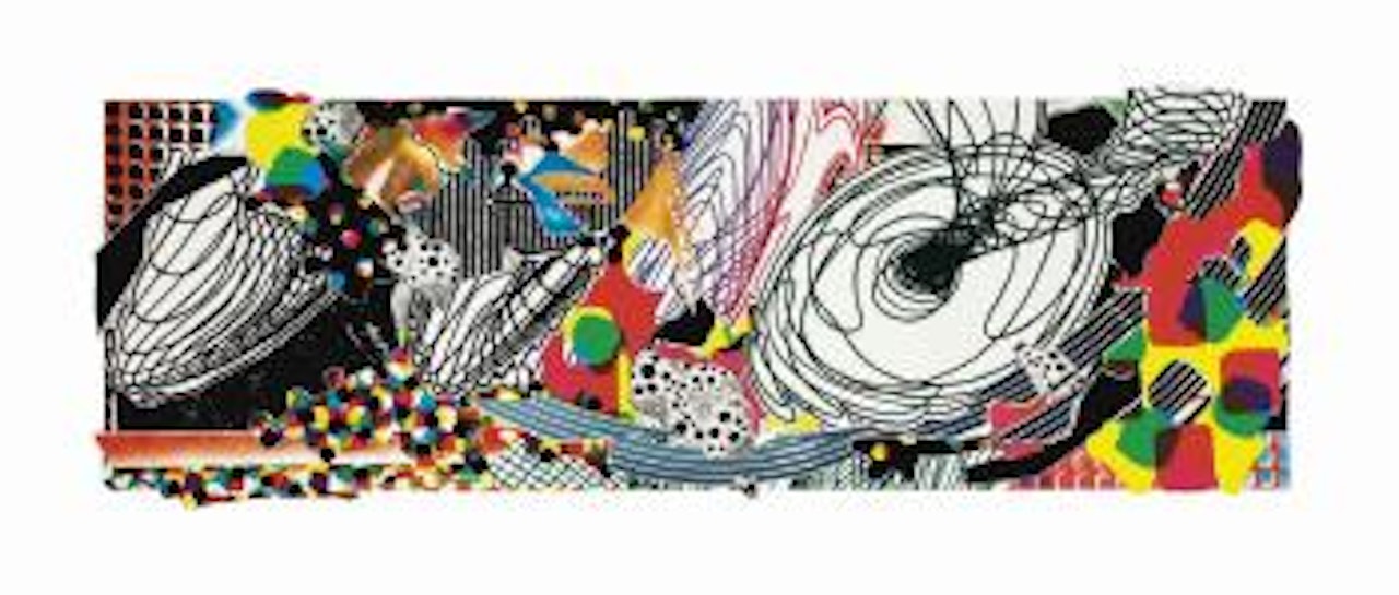 The Monkey-Rope, from Moby Dick Deckle Edges by Frank Stella