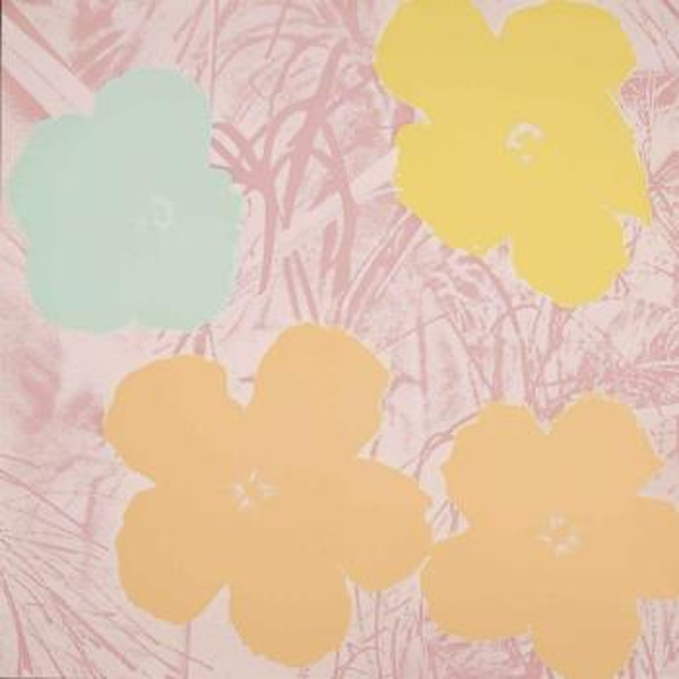 Flowers: one plate (F & S II70) by Andy Warhol