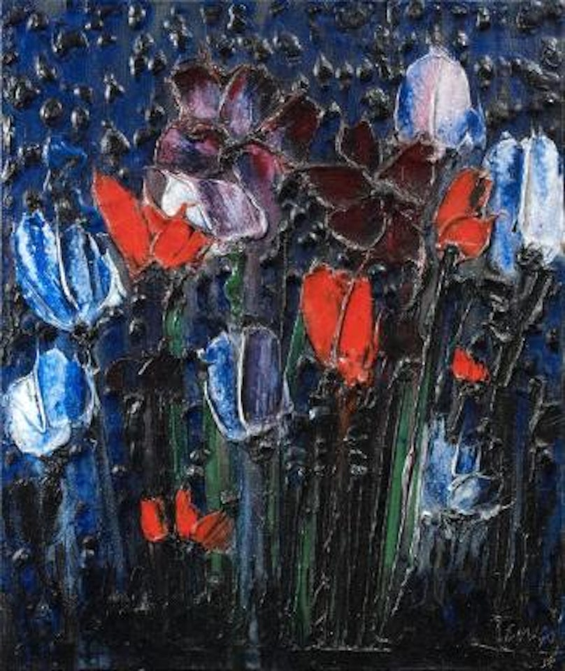Composition, (fleurs) by Thanos Tsingos