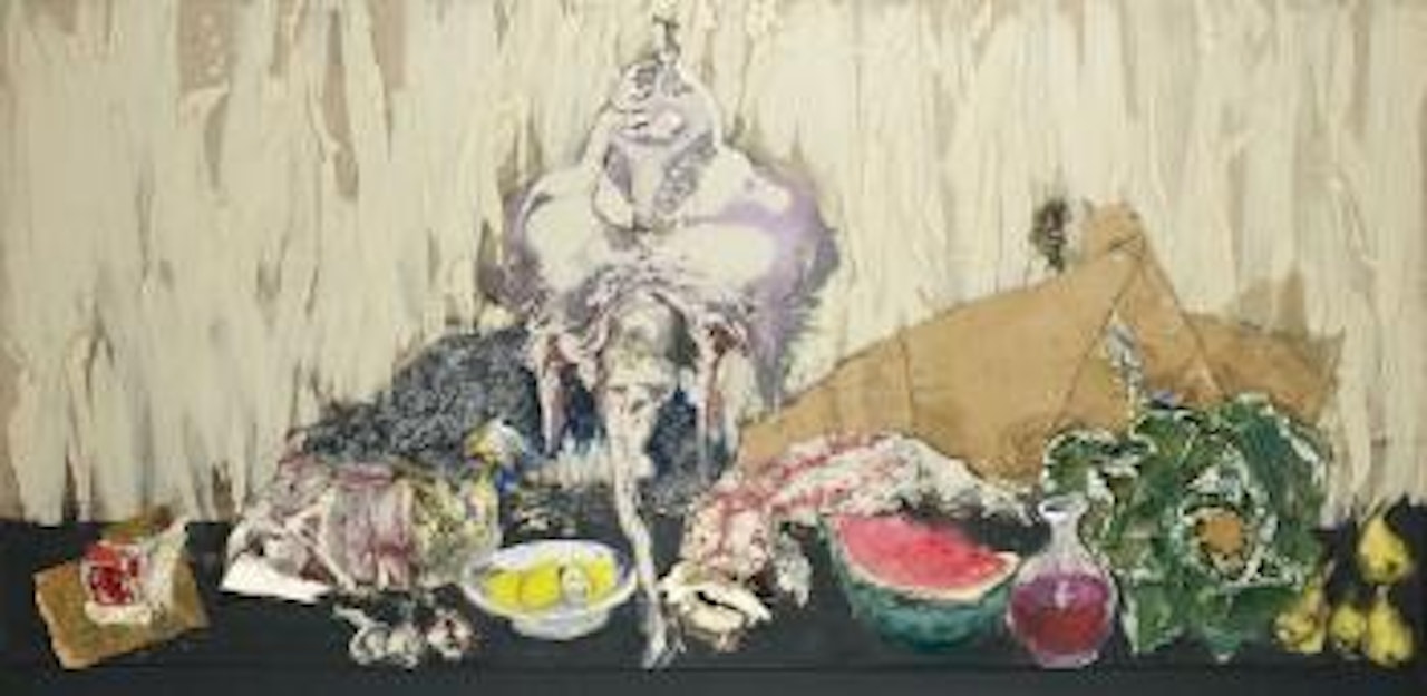 Bacchus dévorant la pastèque by Paul Rebeyrolle