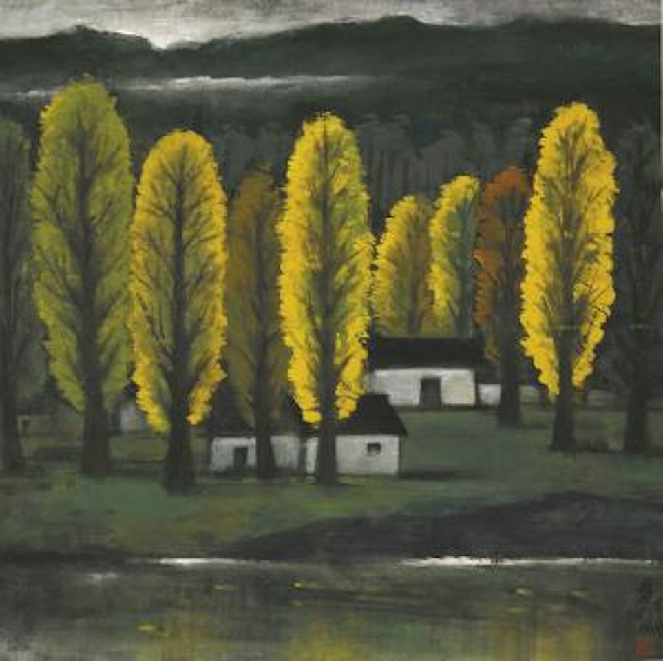 Dawn by Lin Fengmian
