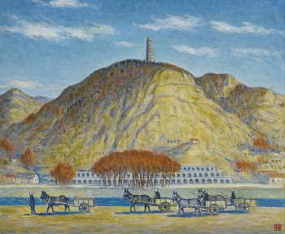 Scenery in Yan'an, Northwest of China by Yee Bon