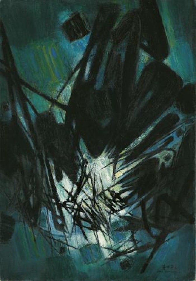Composition No. 59 by Chu Teh-Chun