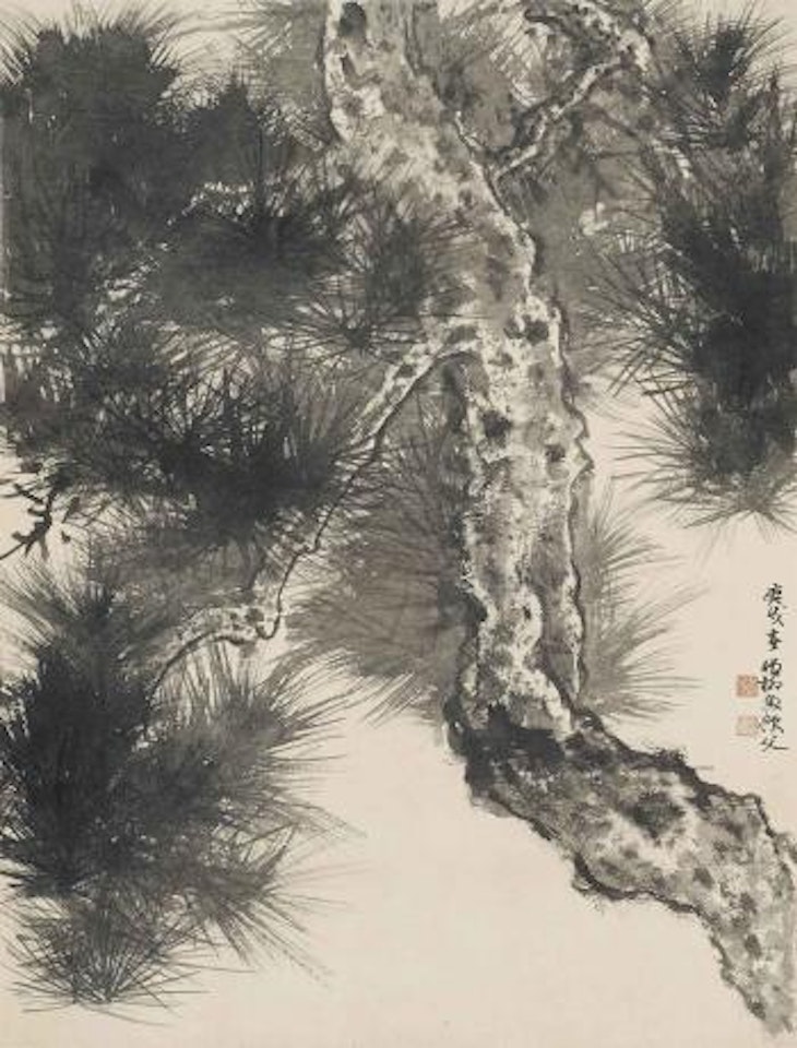 Pine Tree by Xie Zhiliu
