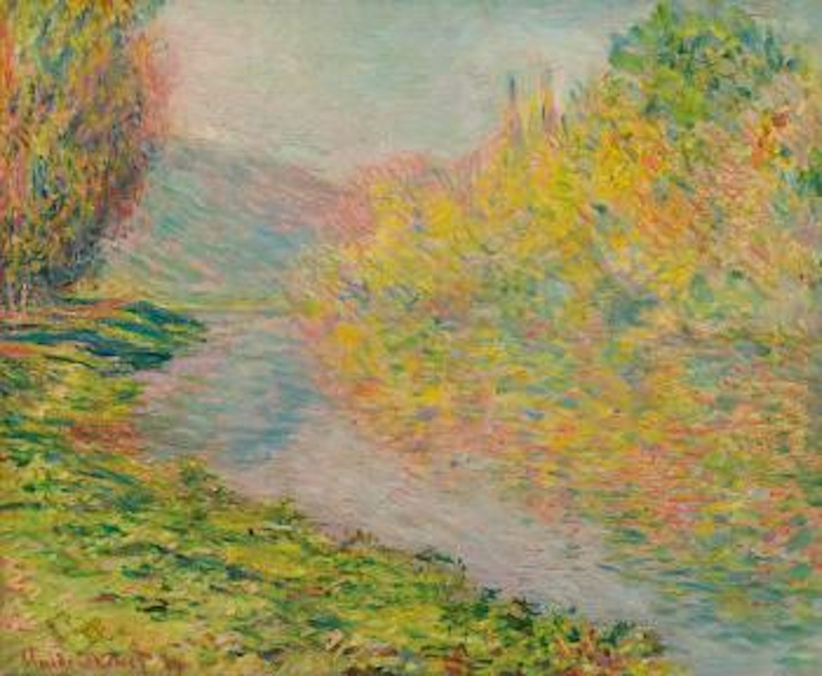 Automne à Jeufosse by Claude Monet