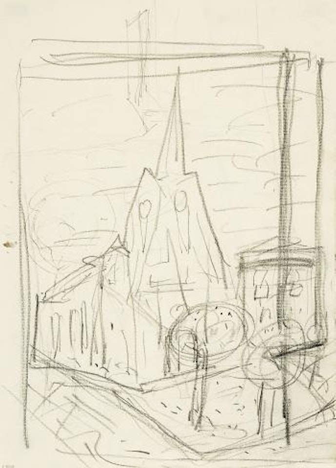 Kirche Von Arras by Otto Dix