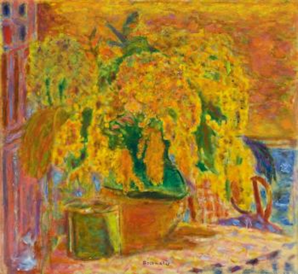 Bouquet De Mimosas by Pierre Bonnard