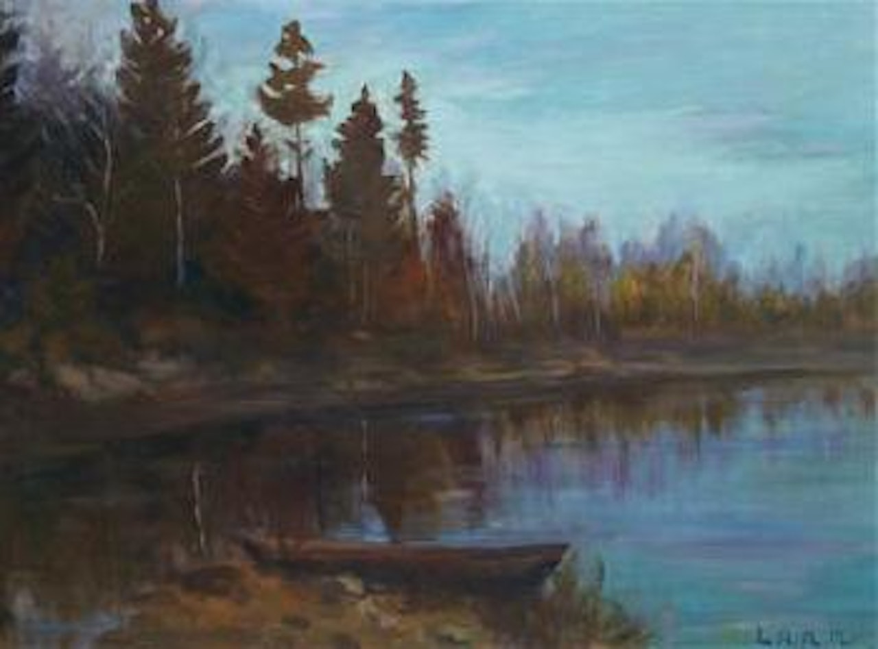 An der Wolga by Leonid Lamm