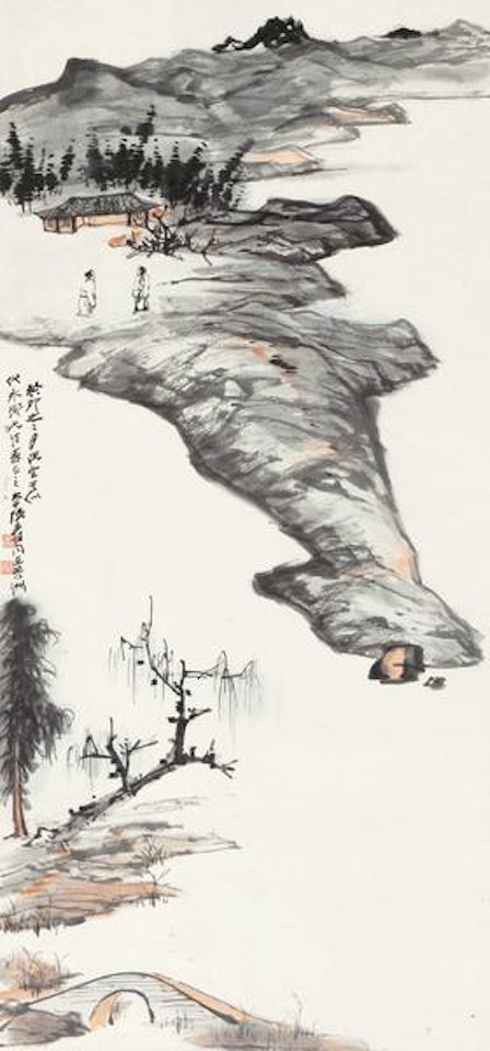 Farewell by Zhang Daqian