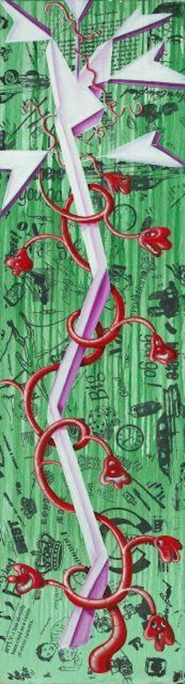 Green grow by Kenny Scharf