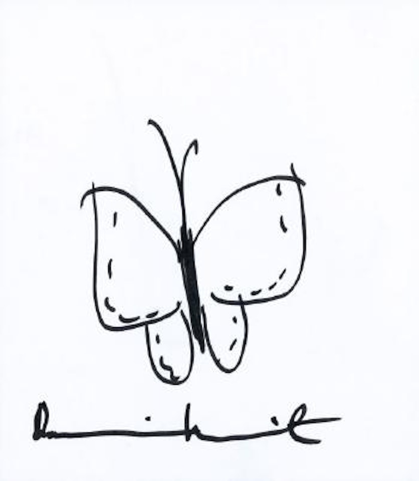 Smoking cigarette in ashtray by Tom Wesselmann