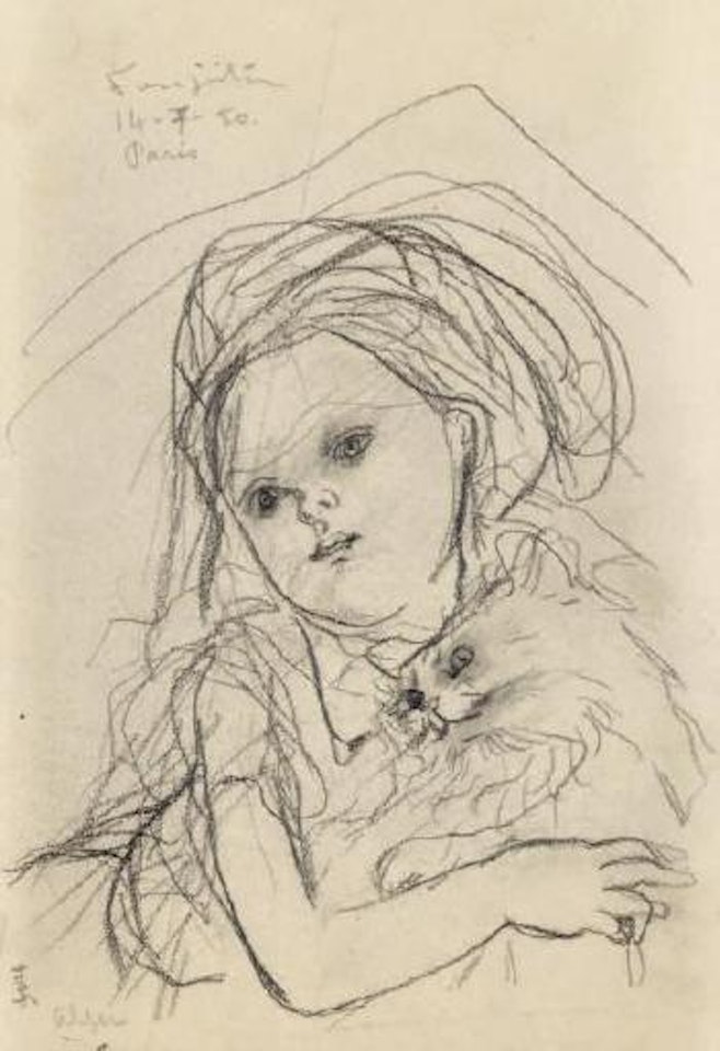 Tendresse by Leonard Tsuguharu Foujita
