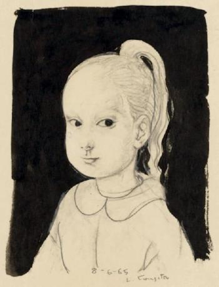 Fillette by Leonard Tsuguharu Foujita
