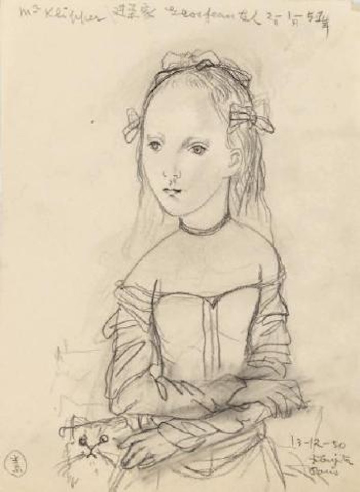 La précieuse by Leonard Tsuguharu Foujita