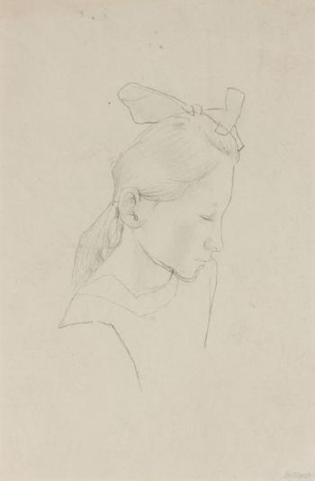 Portrait de jeune fille by Hans Bellmer