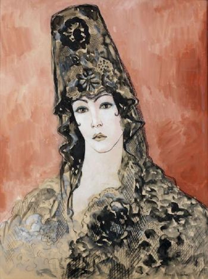 Espagnole à la mantille by Francis Picabia