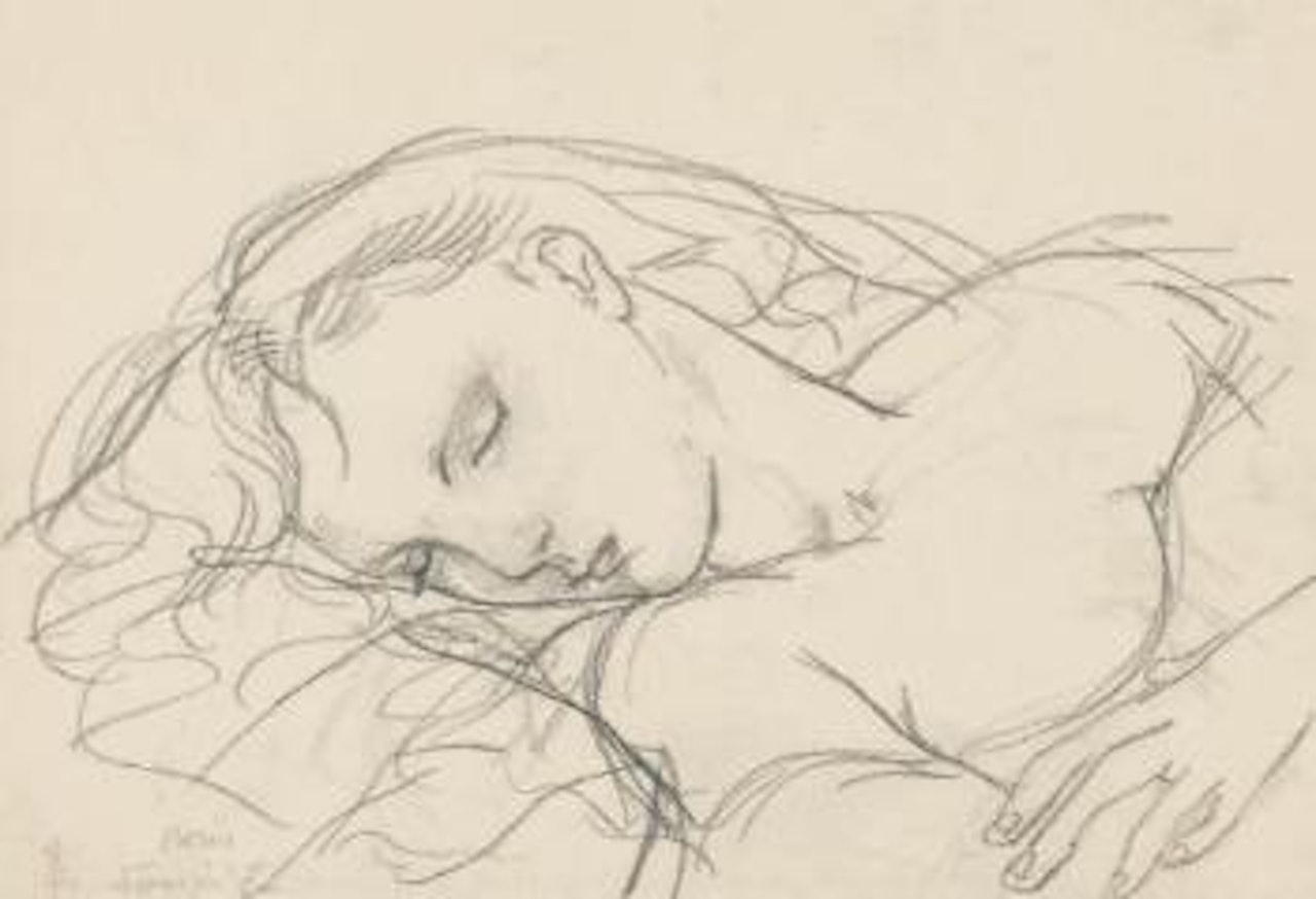 Le sommeil by Leonard Tsuguharu Foujita