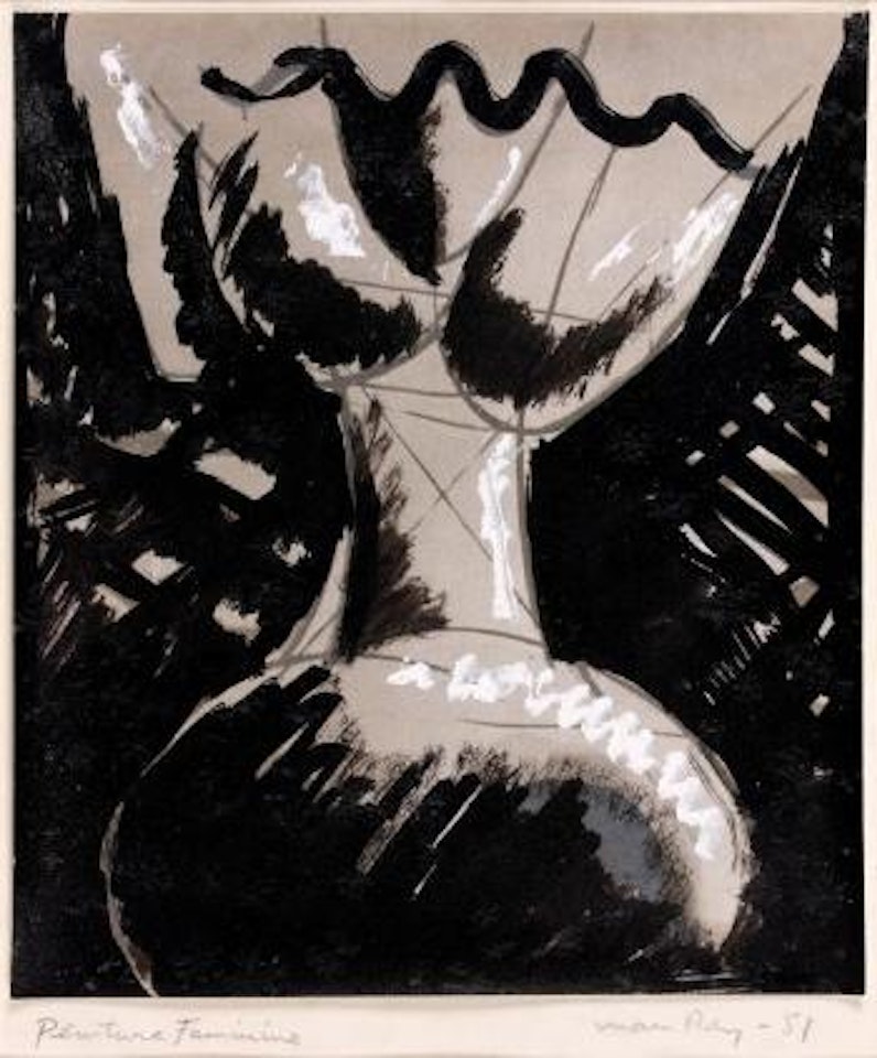 Peinture féminine by Man Ray