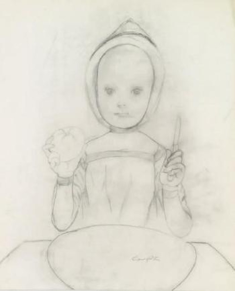 La leçon de cuisine by Leonard Tsuguharu Foujita