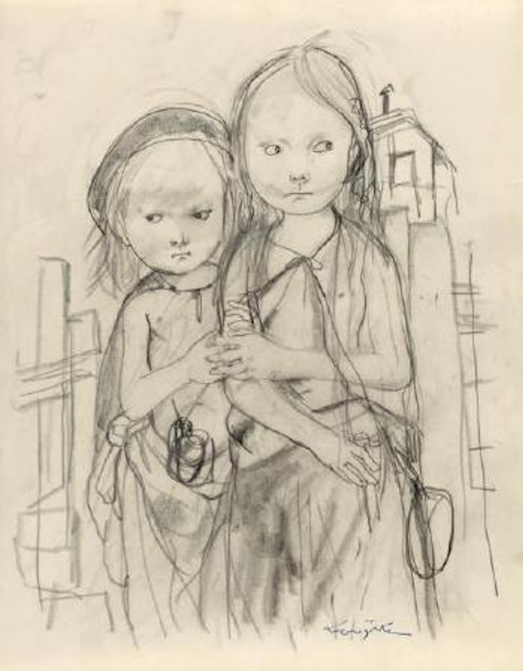 Enfants des rues by Leonard Tsuguharu Foujita