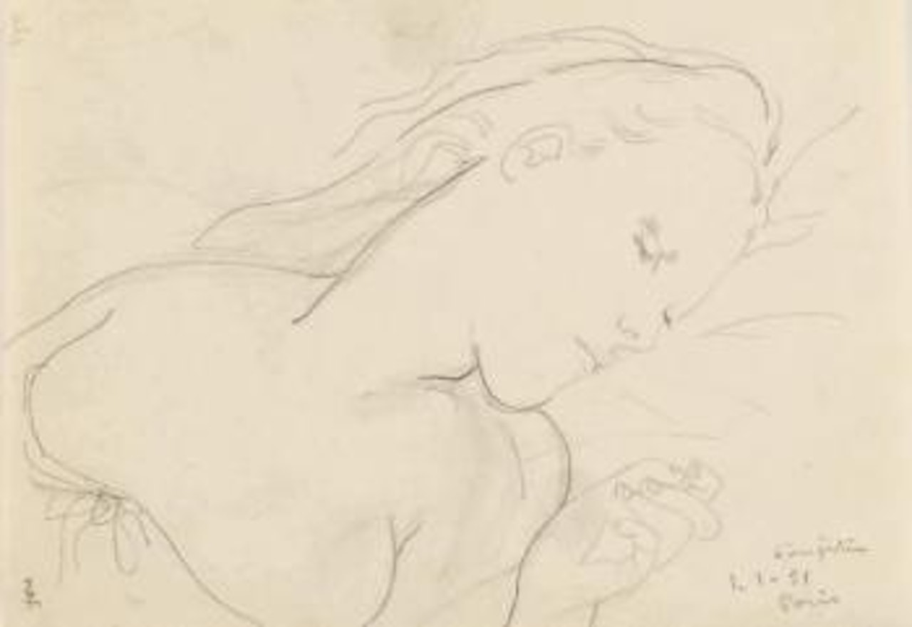 Le songe by Leonard Tsuguharu Foujita