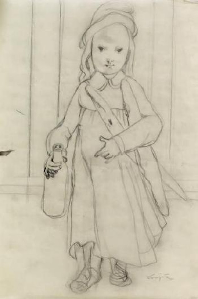 Petite ménagère by Leonard Tsuguharu Foujita