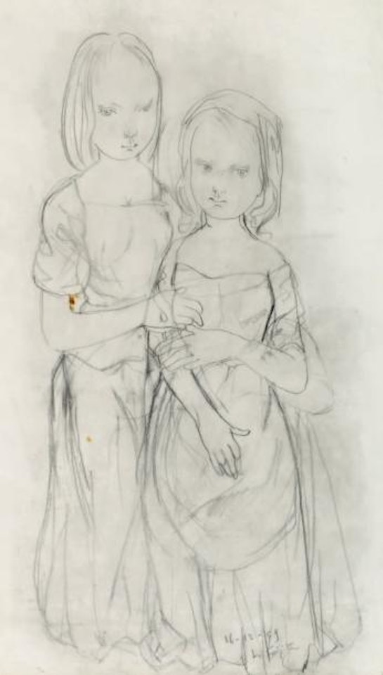Soeurs by Leonard Tsuguharu Foujita
