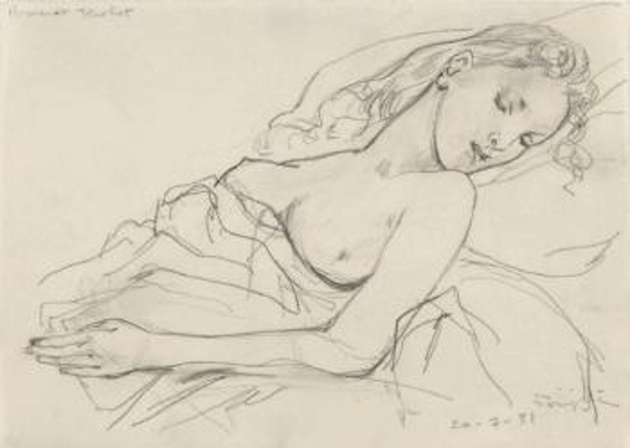 Le songe by Leonard Tsuguharu Foujita