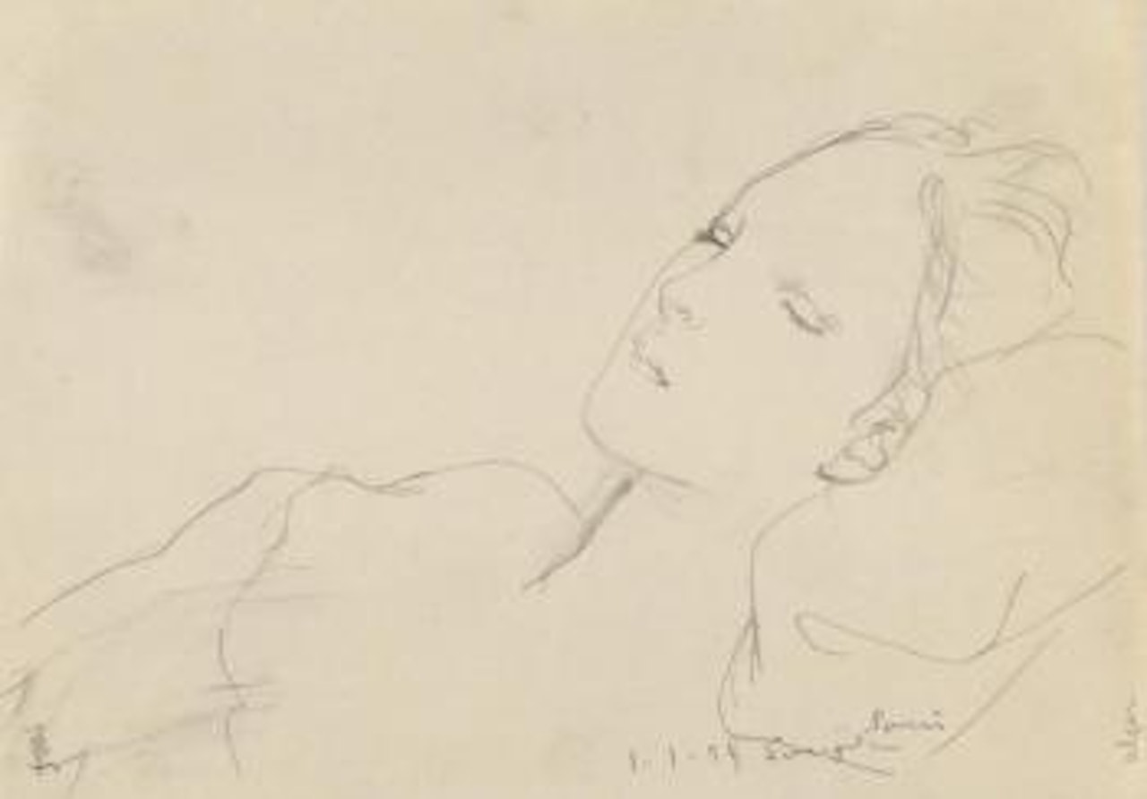 Profond sommeil by Leonard Tsuguharu Foujita