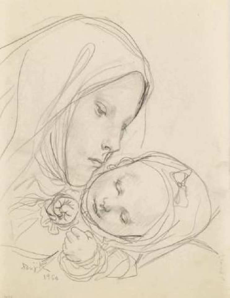 Rêve profond by Leonard Tsuguharu Foujita