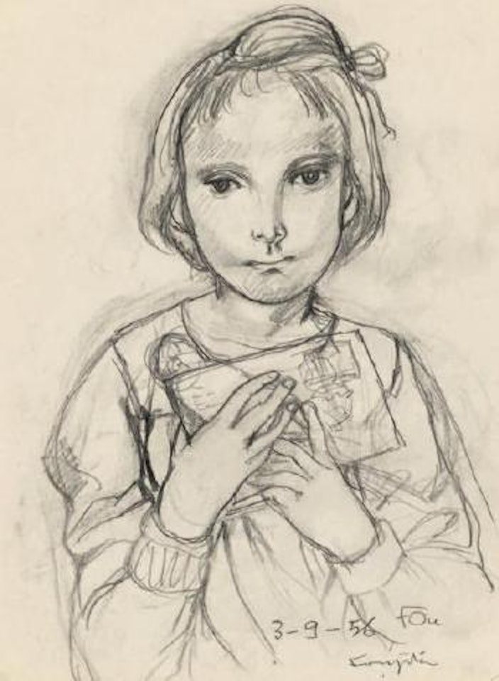 Lettre d'amour by Leonard Tsuguharu Foujita