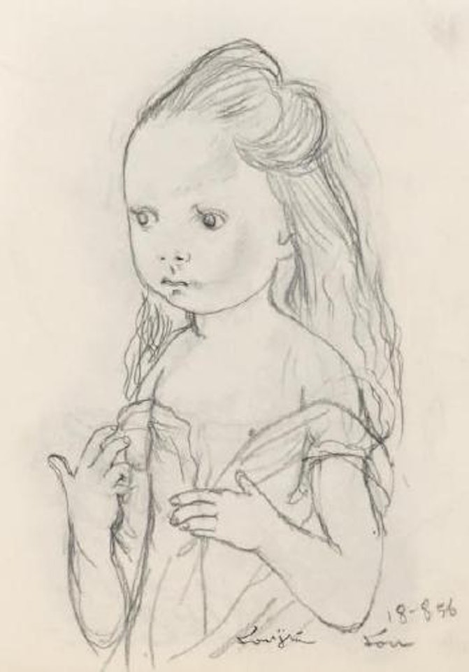 Jeune fille à la coque by Leonard Tsuguharu Foujita