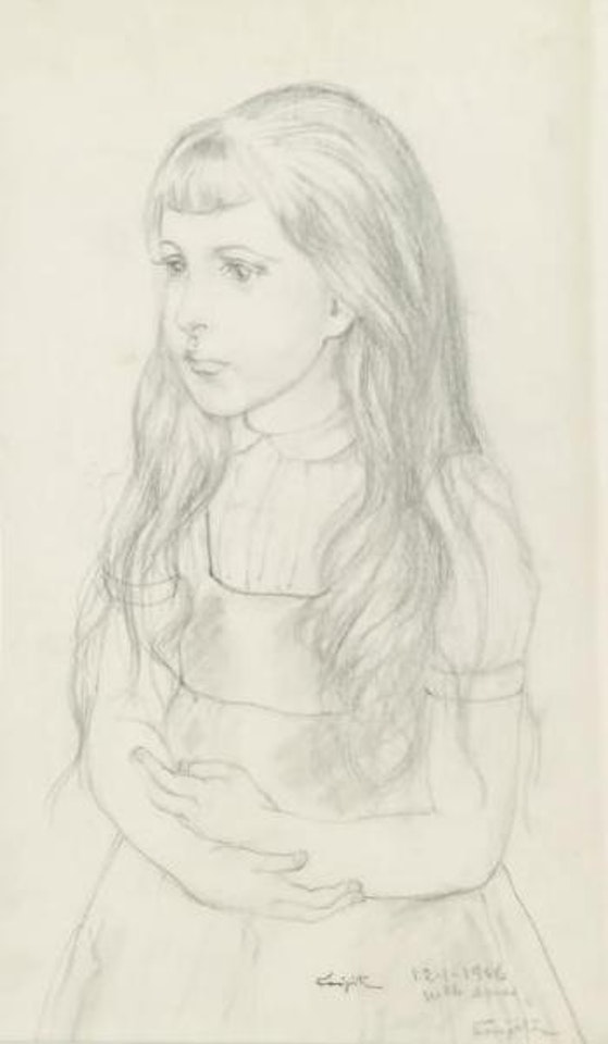 Mademoiselle Agnes by Leonard Tsuguharu Foujita