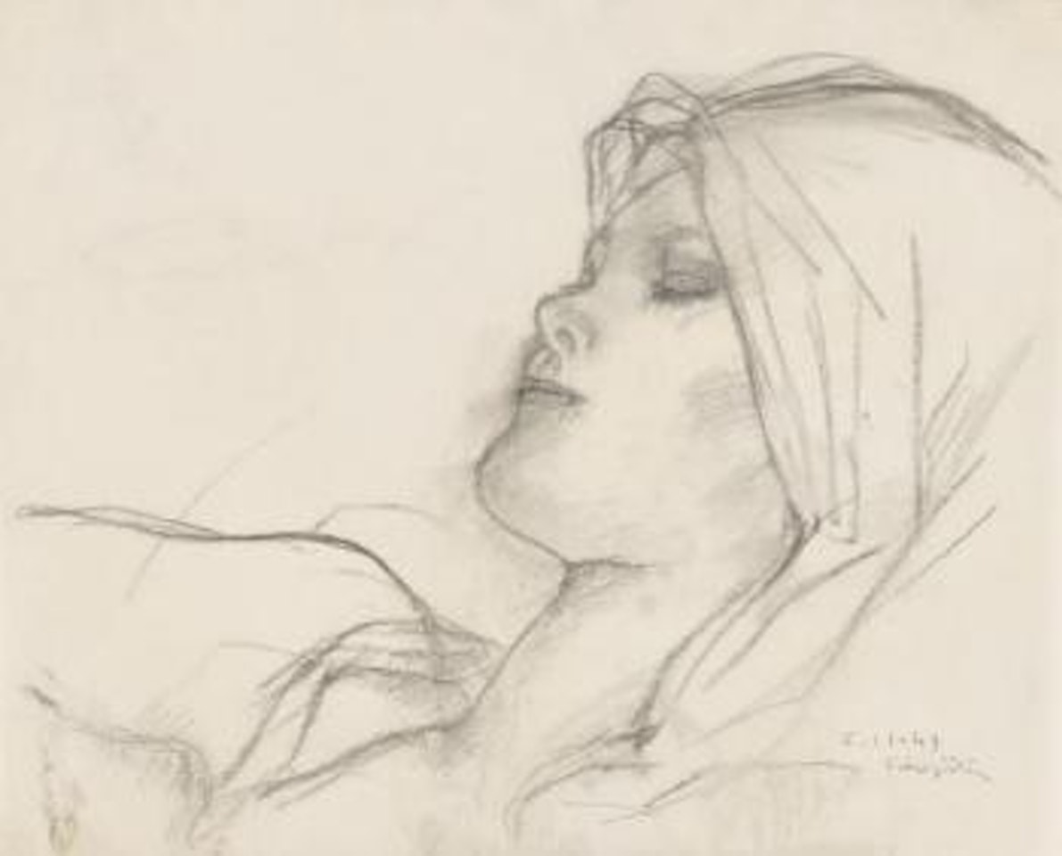 Beauté endormie by Leonard Tsuguharu Foujita