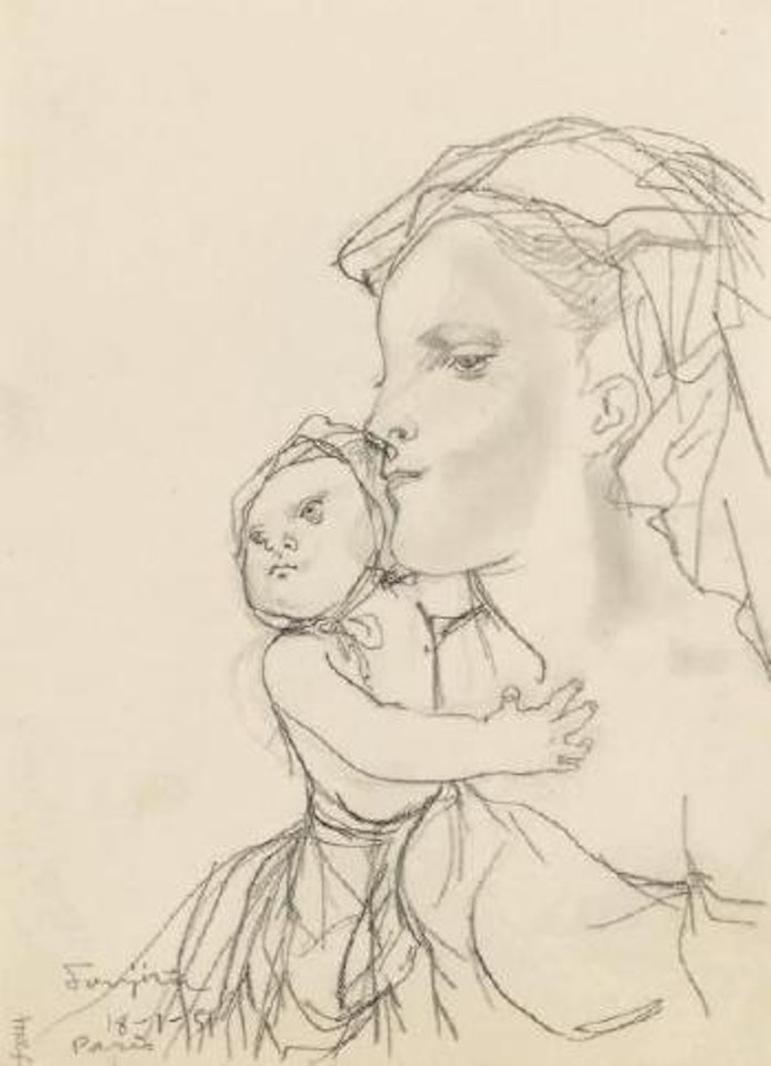 Tendresse by Leonard Tsuguharu Foujita