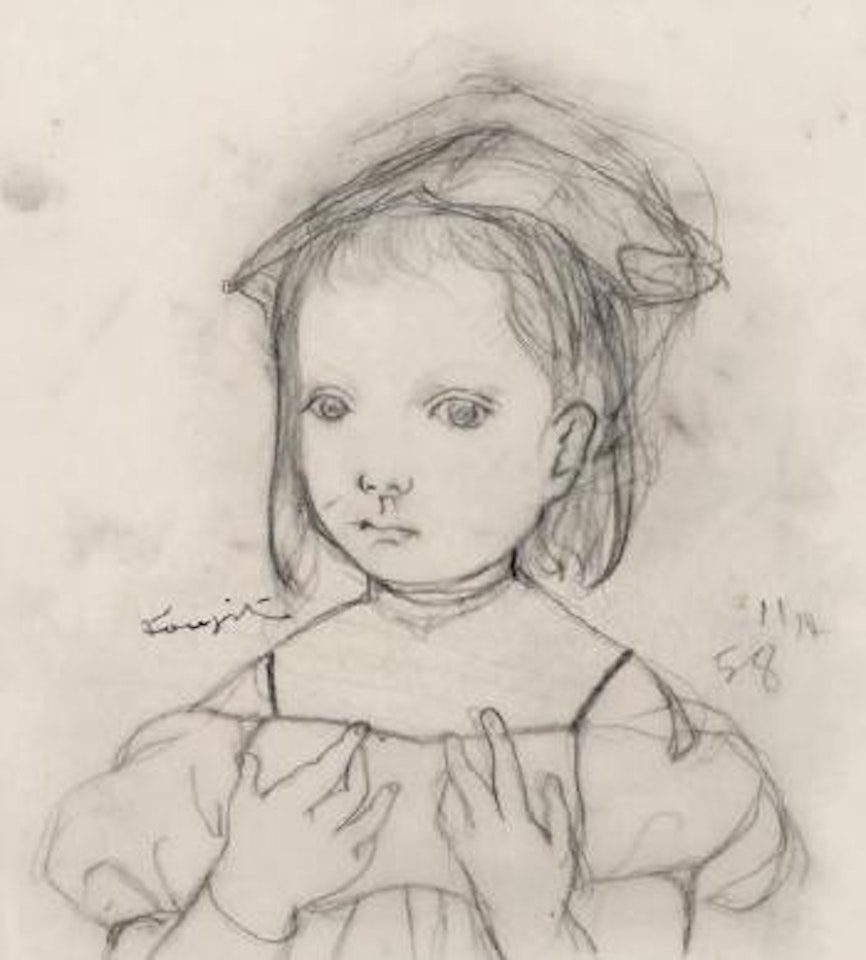 Fillette by Leonard Tsuguharu Foujita