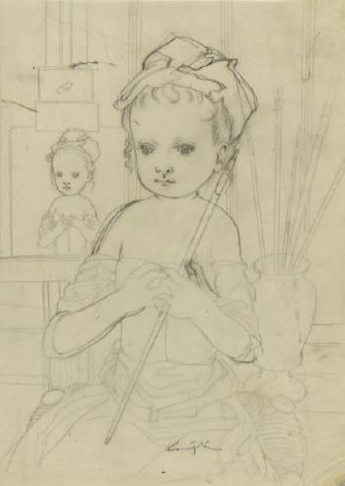 Enfant d'artiste by Leonard Tsuguharu Foujita